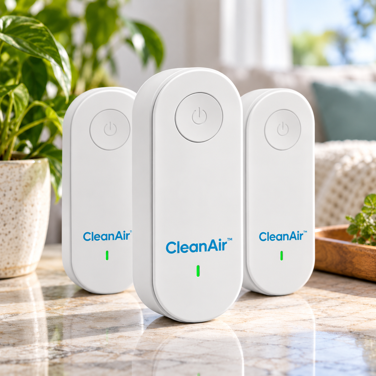 3 x CleanAir™